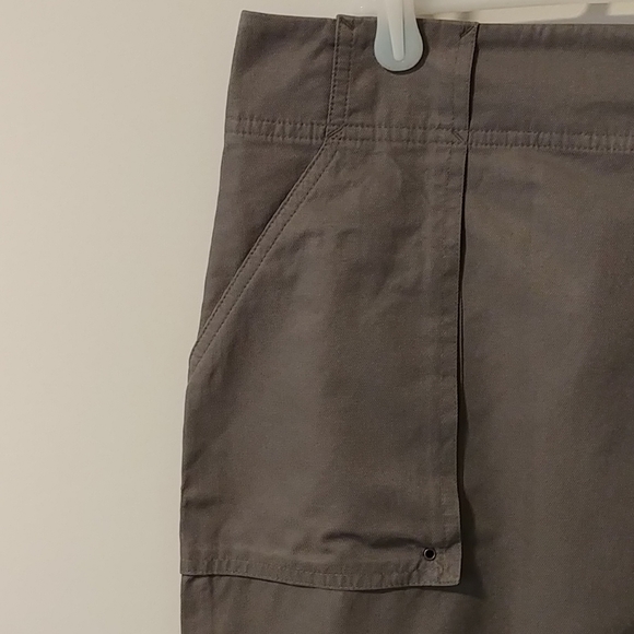 Banana Republic Gray Utility Mini Skirt - Picture 2 of 10